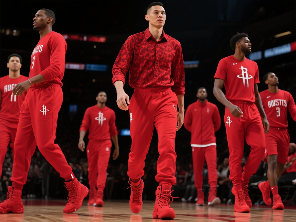 在这组图片中，以队长为首的几名关键球员的